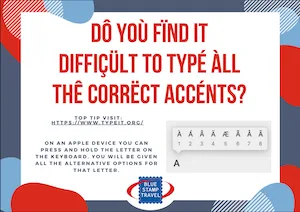 Typing Accents