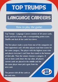 Language Careers Top Trumps Posters