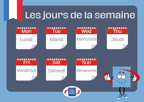 French Days of the Week