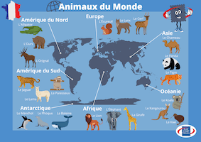 French Animals of the World