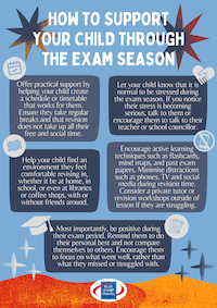 How To Support Your Child Through the Exam Season