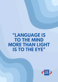 Language Is to the Mind More Than Light Is to the Eye