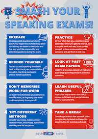 Smash Your Speaking Exams Poster