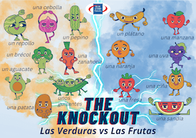 The Knockout: Vegetables vs Fruit in Spanish