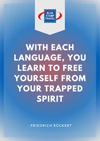 With Each Language, You Learn To Free Yourself From Your Trapped Spirit