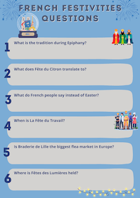 French Calendar Questions