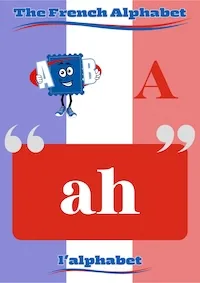 Individual 26 letters of the French Alphabet