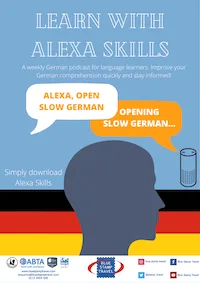 Alexa German Skill Poster