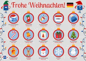 Christmas Vocabulary in German