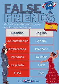 False Friends Spanish