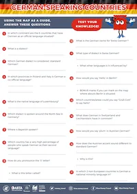 French Comprehension - Map and Table - Questions