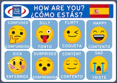 Spainsh Emoji Poster