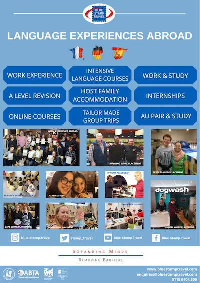 Work Experience Abroad Poster