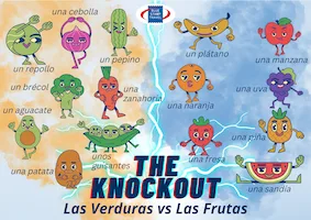 The Knockout: Vegetables vs Fruit in Spanish